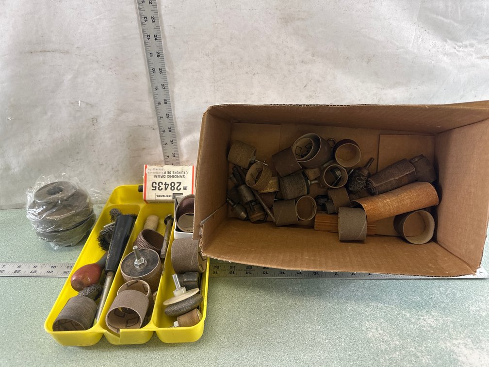 Rotary Tool Sanding Drum and Accessory Set