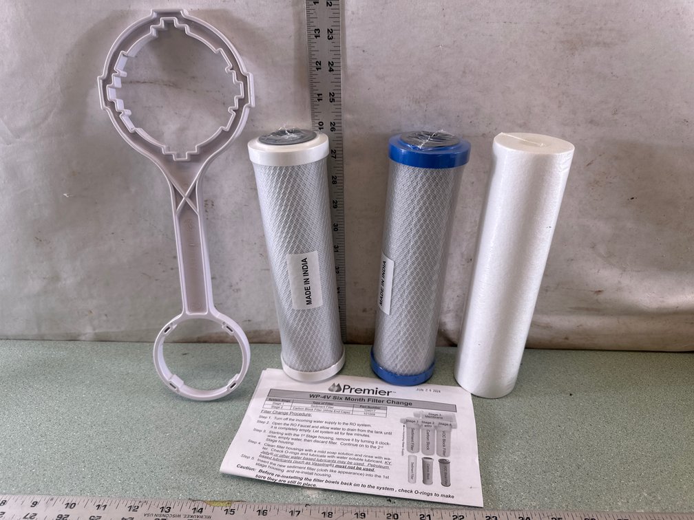 Premier WP-4V Water Filter Change Kit