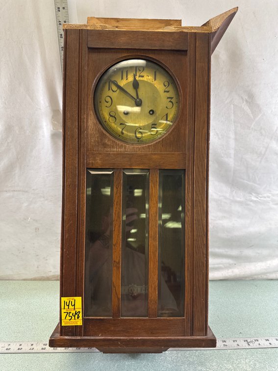 Wood Case Wall Clock