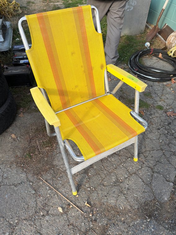 Folding Aluminum Lawn Chair