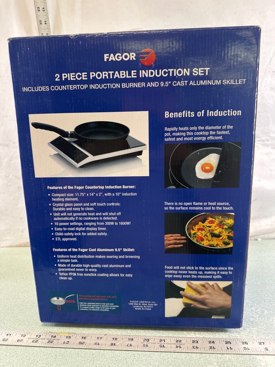Fagor Portable Induction Cooktop Set