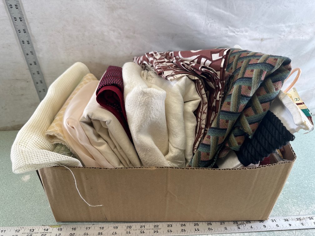 Fabric Remnants and Upholstery Trim