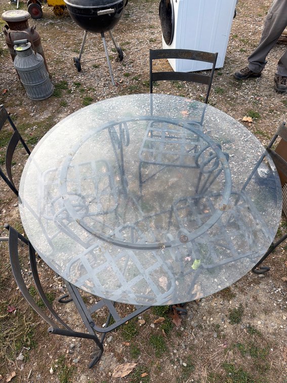 Metal Patio Dining Set