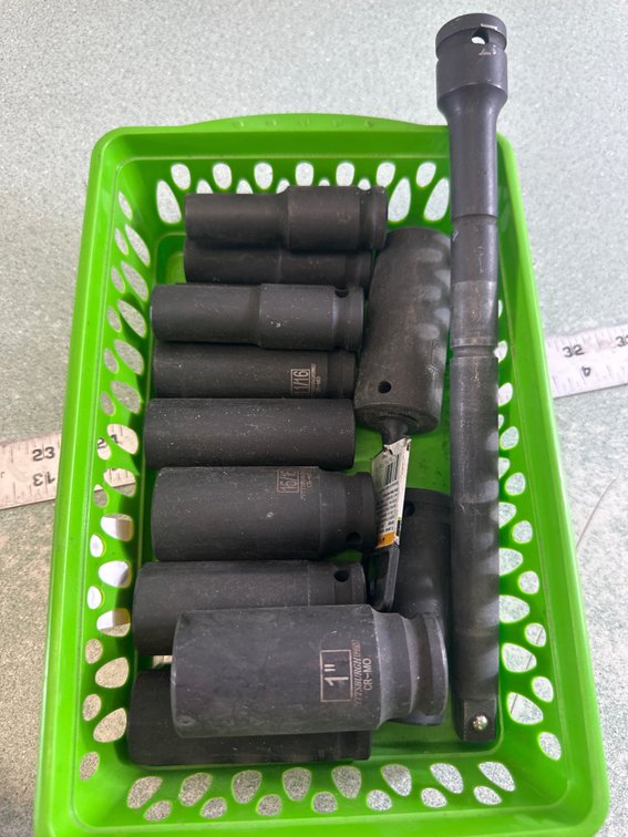 Pittsburgh Pro Deep Impact Socket Set