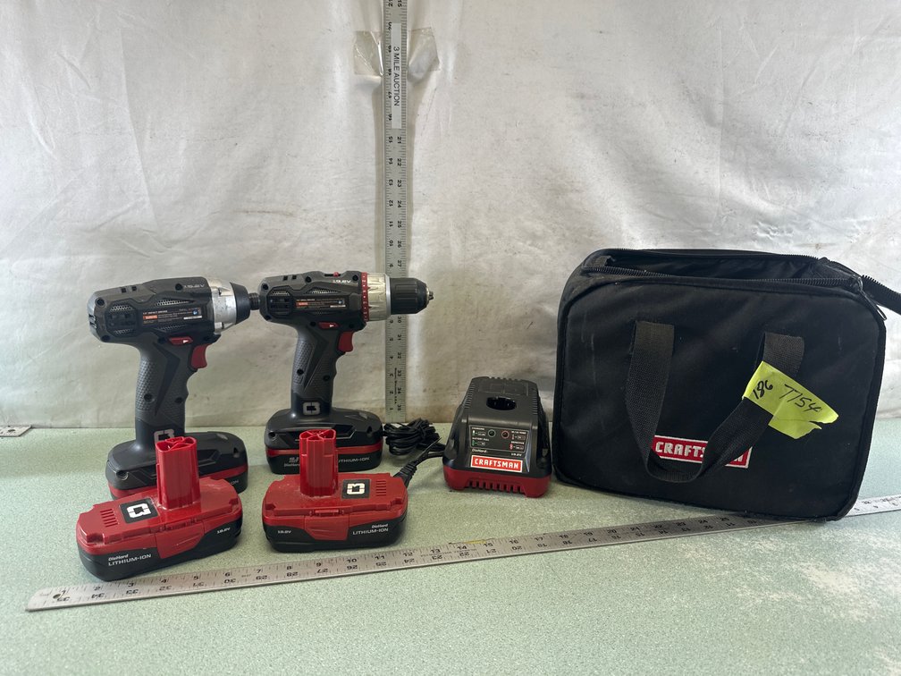 Craftsman C3 19.2V Cordless Drill and Impact Driver