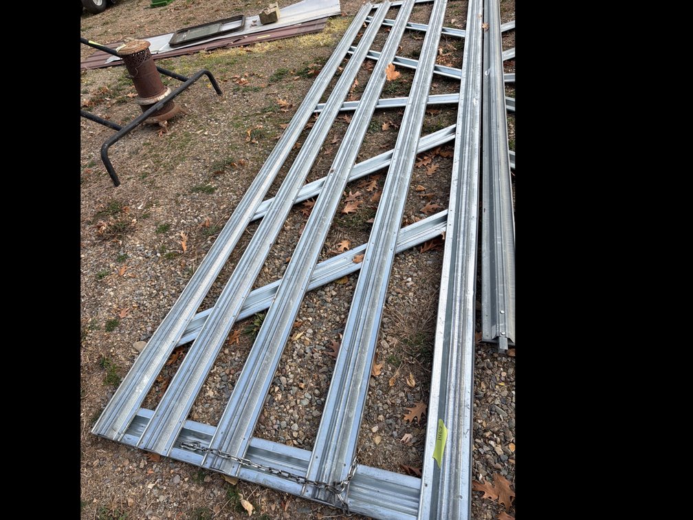 Galvanized Steel Livestock Gate