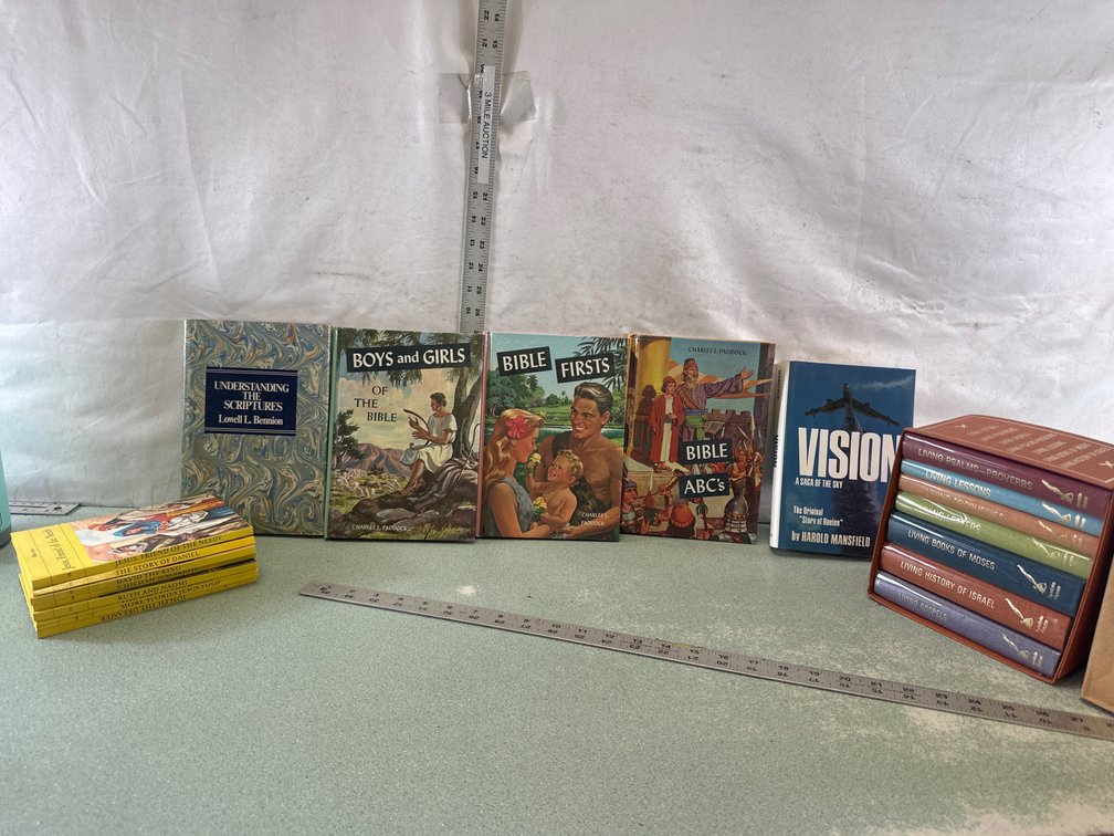Bible Story and Aviation History Book Collection
