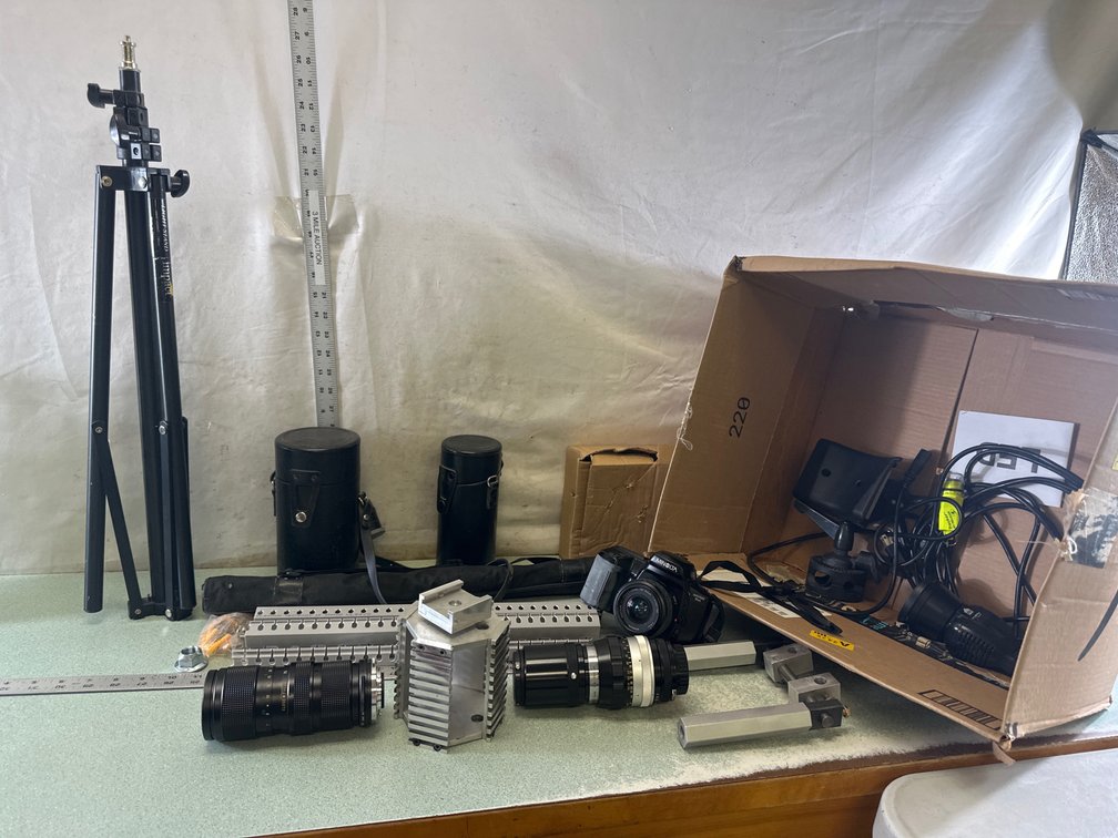 Photography Equipment and Mounting Hardware