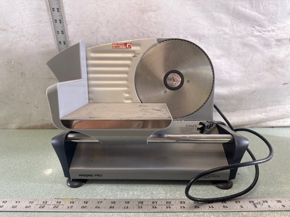 Waring Pro Electric Food Slicer