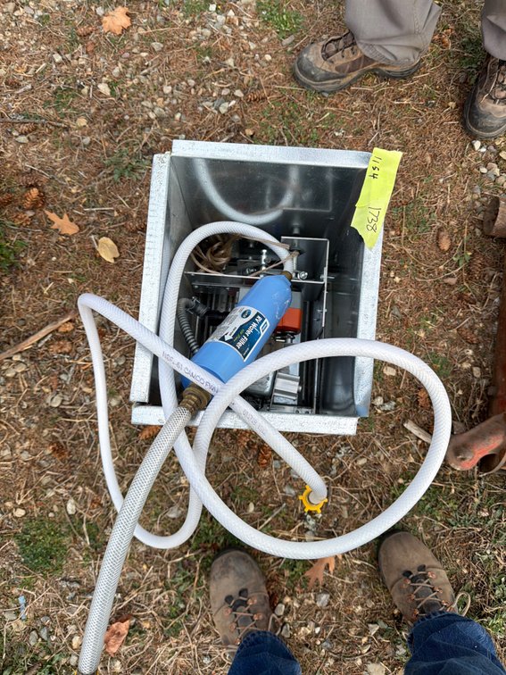 Galvanized Utility Box Assembly with Water Filter
