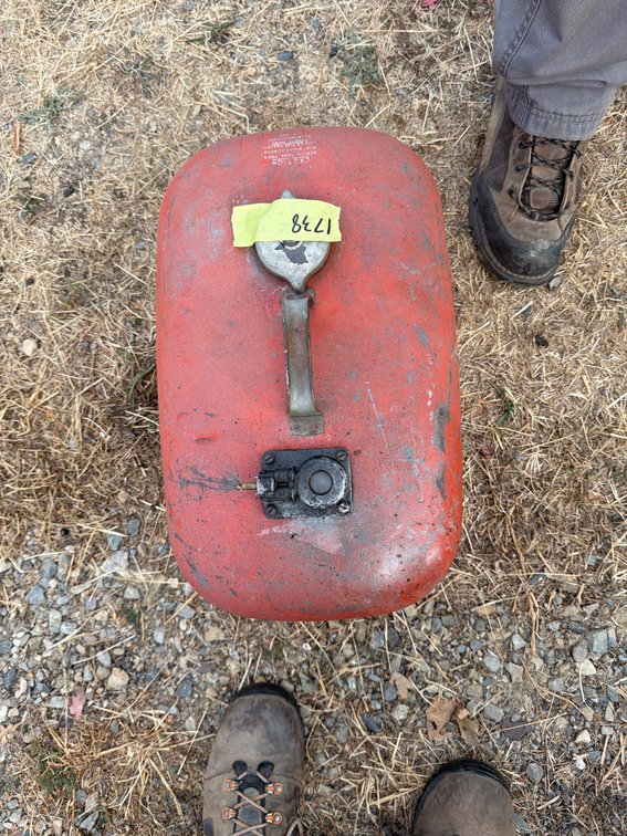 Evinrude Hi-Lift Cruis-A-Day Six Outboard Fuel Tank
