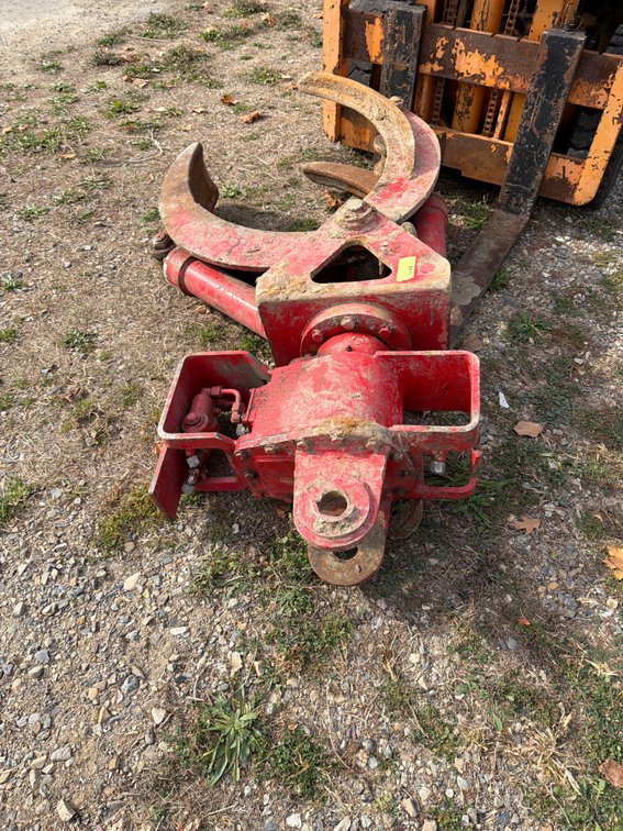 Hydraulic Rotating Log Grapple Attachment