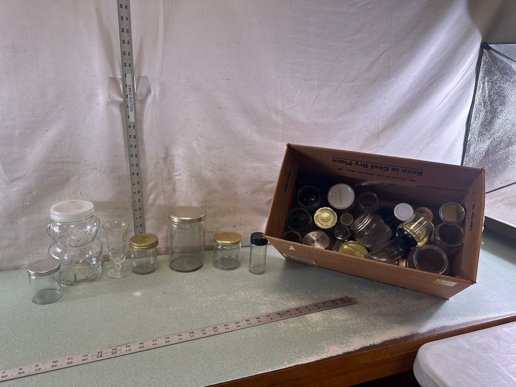 Glass Jars and Bottles