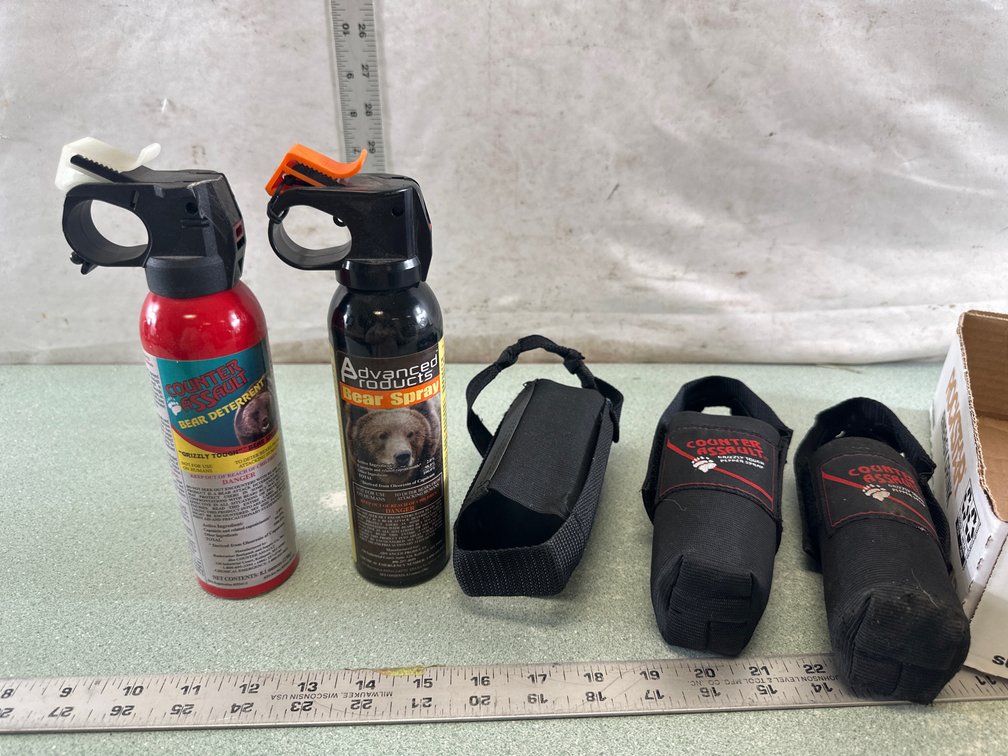 Bear Deterrent Spray with Holster