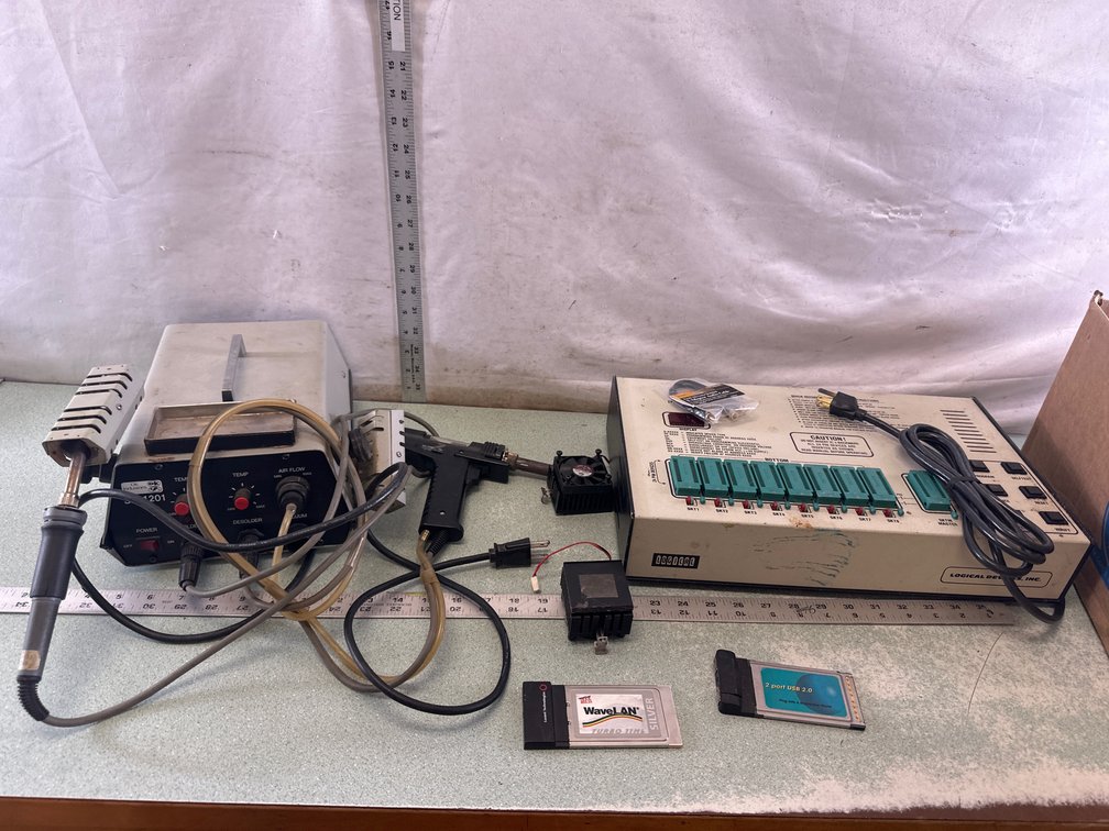 Soldering Rework Station and EPROM Duplicator