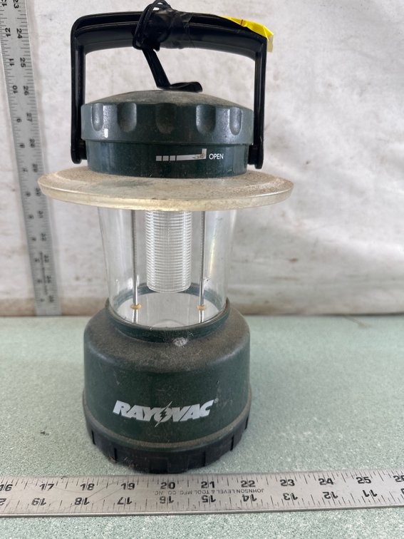 Rayovac Green Plastic Camping Lantern
