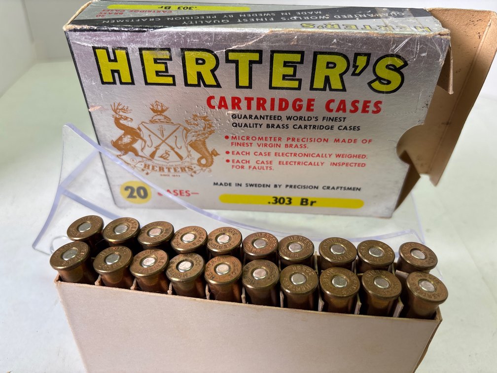 Ammo .303 full box, live rounds, with Original Box