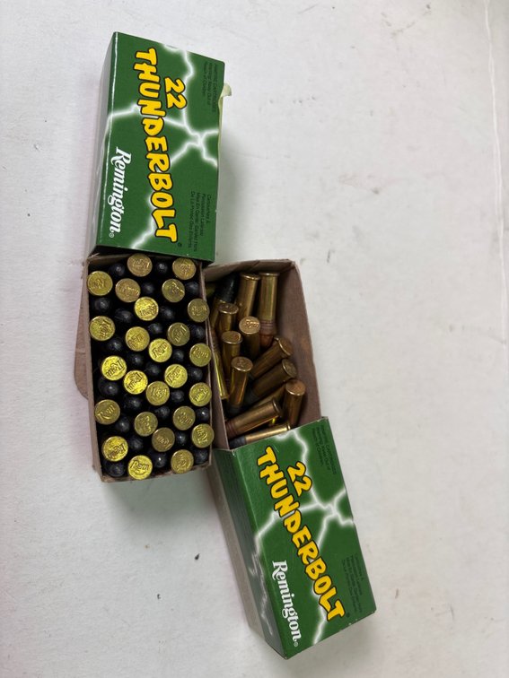 Remington Thunderbolt .22 LR Rimfire Ammunition