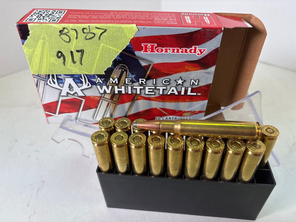 Hornady American Whitetail .30-06 Springfield Ammunition