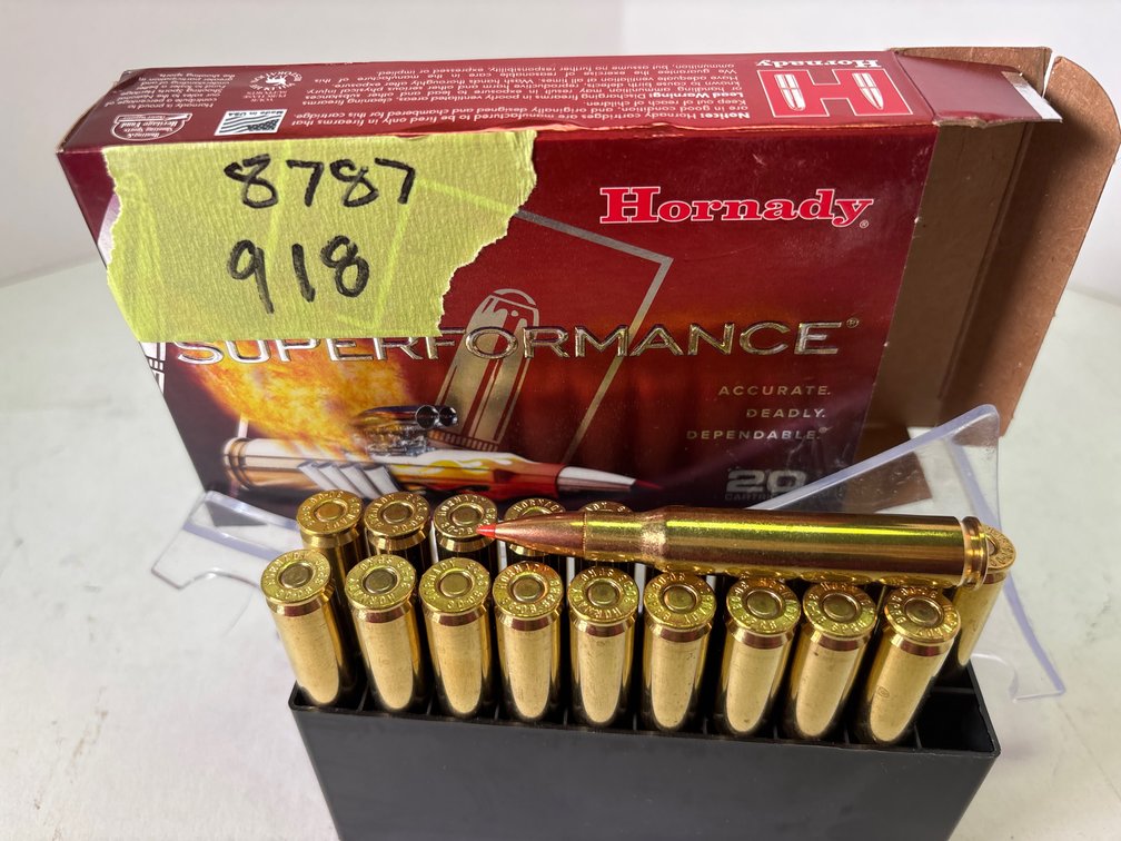 Hornady Superformance 30-06 Springfield 165 gr SST Ammunition