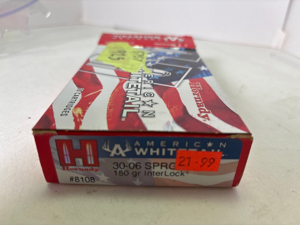 Hornady American Whitetail 30-06 SPRG Ammunition