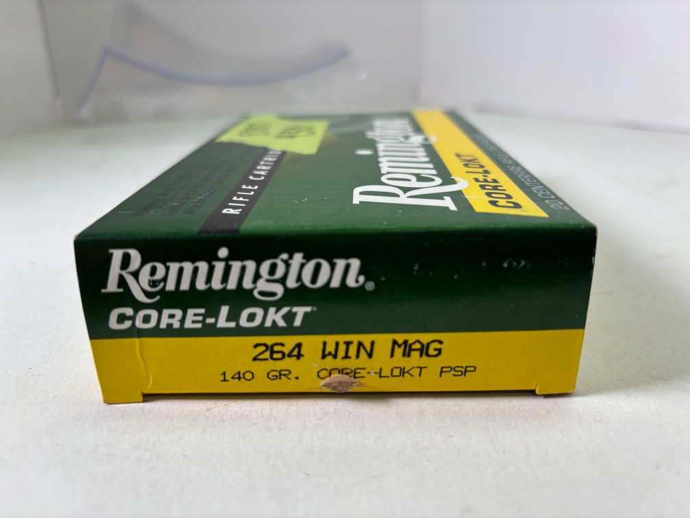 Remington Core-Lokt 264 Win Mag Ammunition Box
