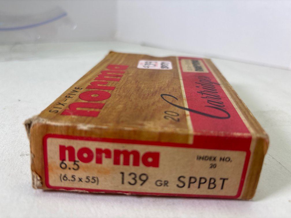 Norma 6.5 x 55 Ammunition Box