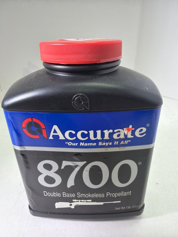 Accurate 8700 Smokeless Propellant, 1 lb