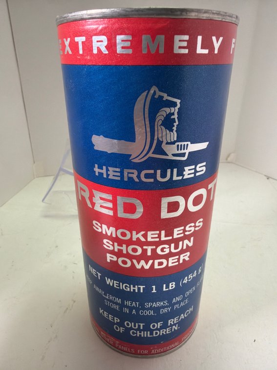 Hercules Red Dot Smokeless Shotgun Powder 1 lb Can