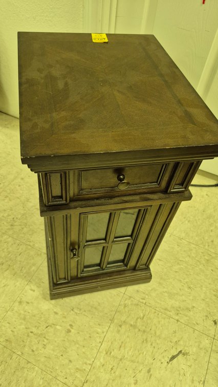 Well Universal Ltd. Accent Cabinet with Glass Door