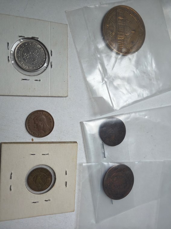World Coins, Tokens, and Commemorative Medal