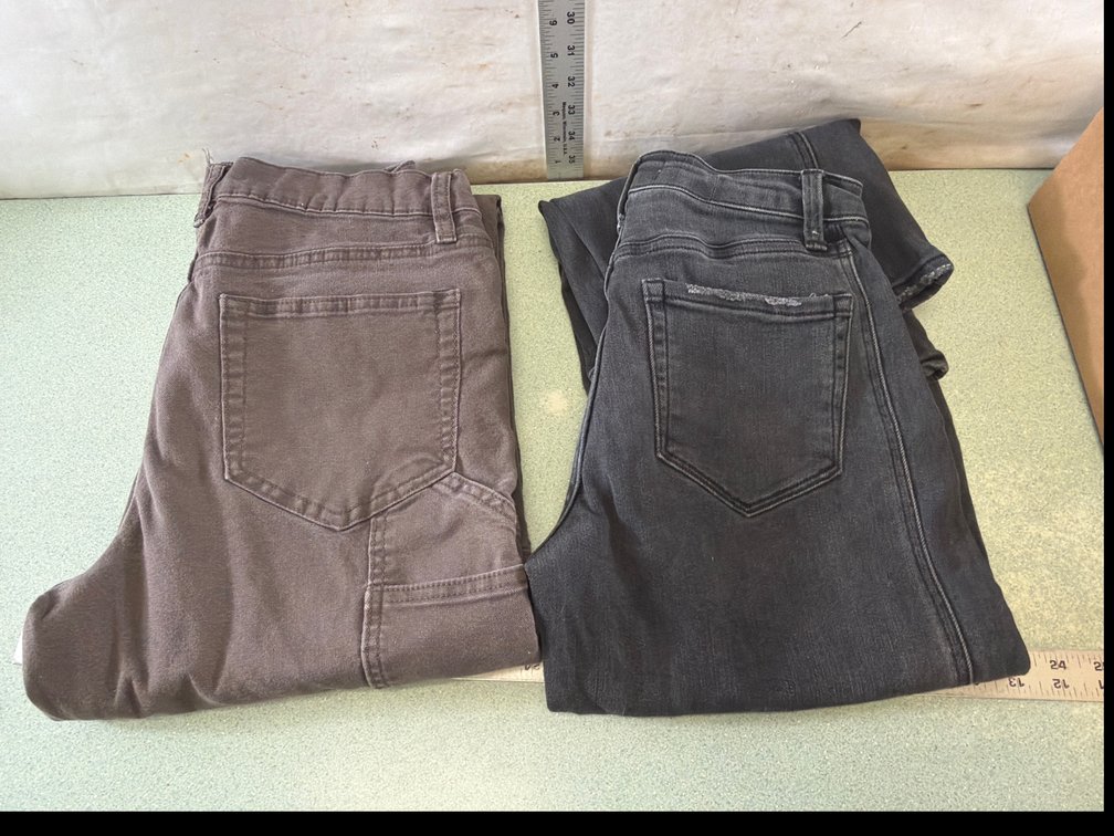 Carpenter Pants and Denim Jeans