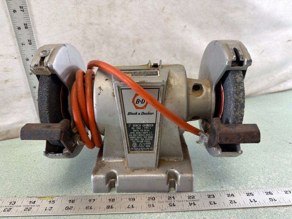 Black & Decker 5" Bench Grinder No. 7900 Type 3