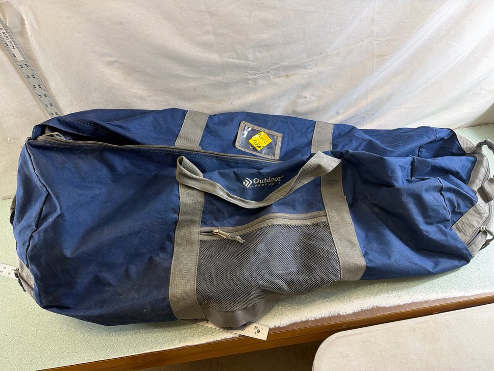 Duffel Bag and Cold Weather Fleece Overalls