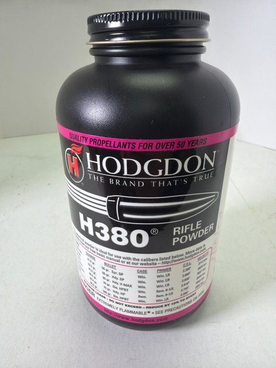 Hodgdon H380 Rifle Powder Container