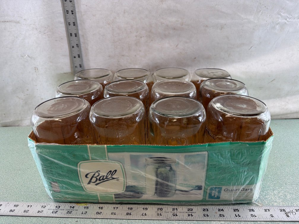 Wide Mouth Glass Canning Jars