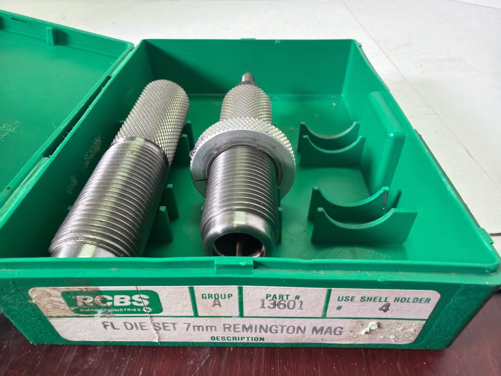 RCBS 7mm Remington Mag Reloading Die Set