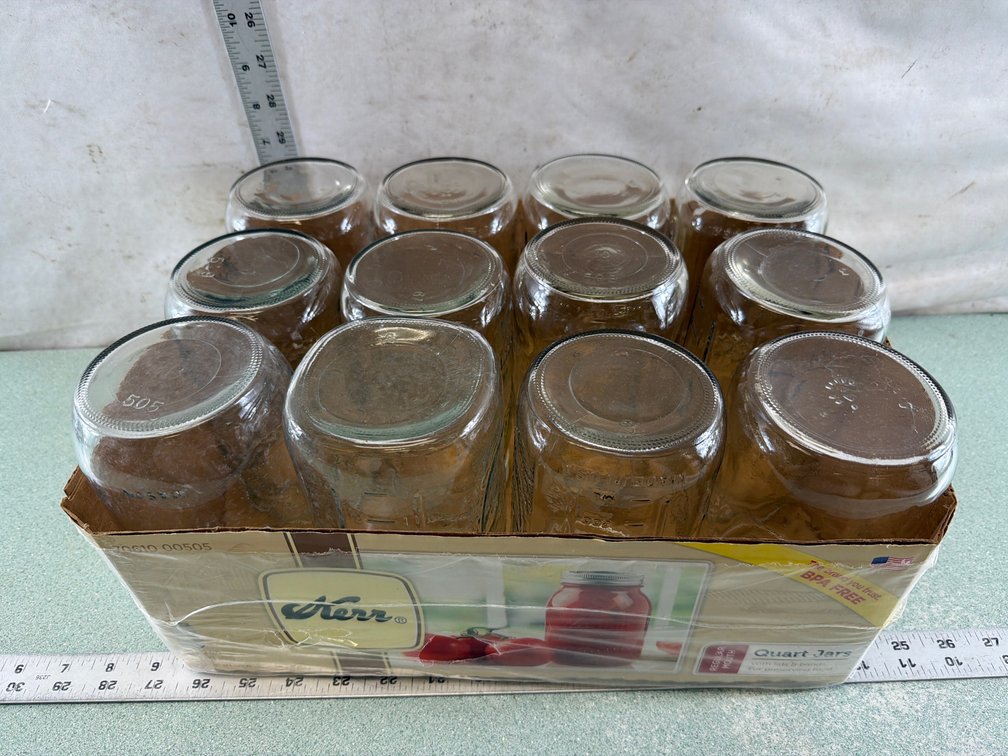 Quart Glass Canning Jars