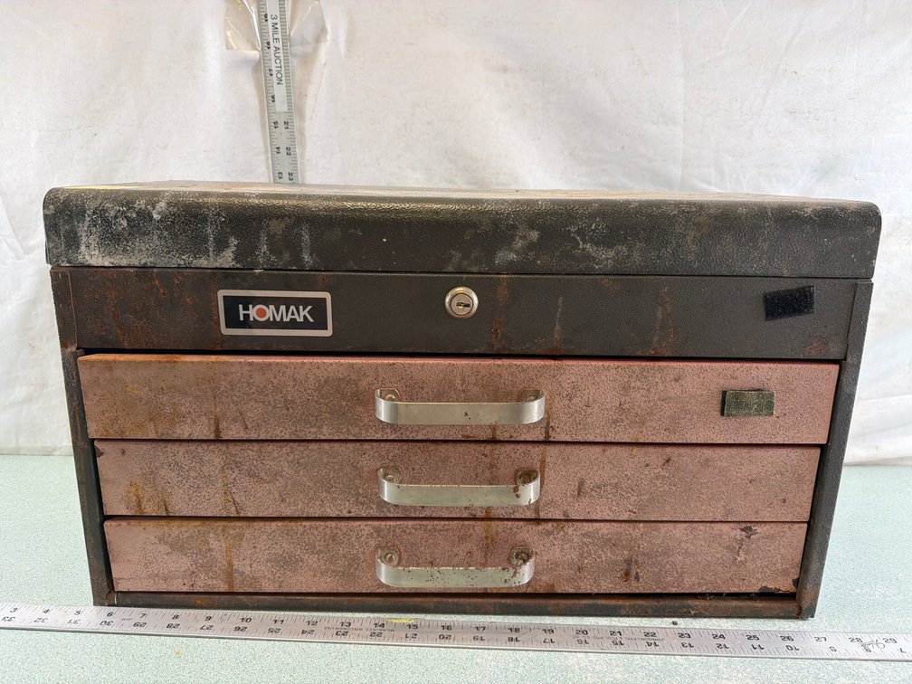 Homak 3-Drawer Metal Tool Chest