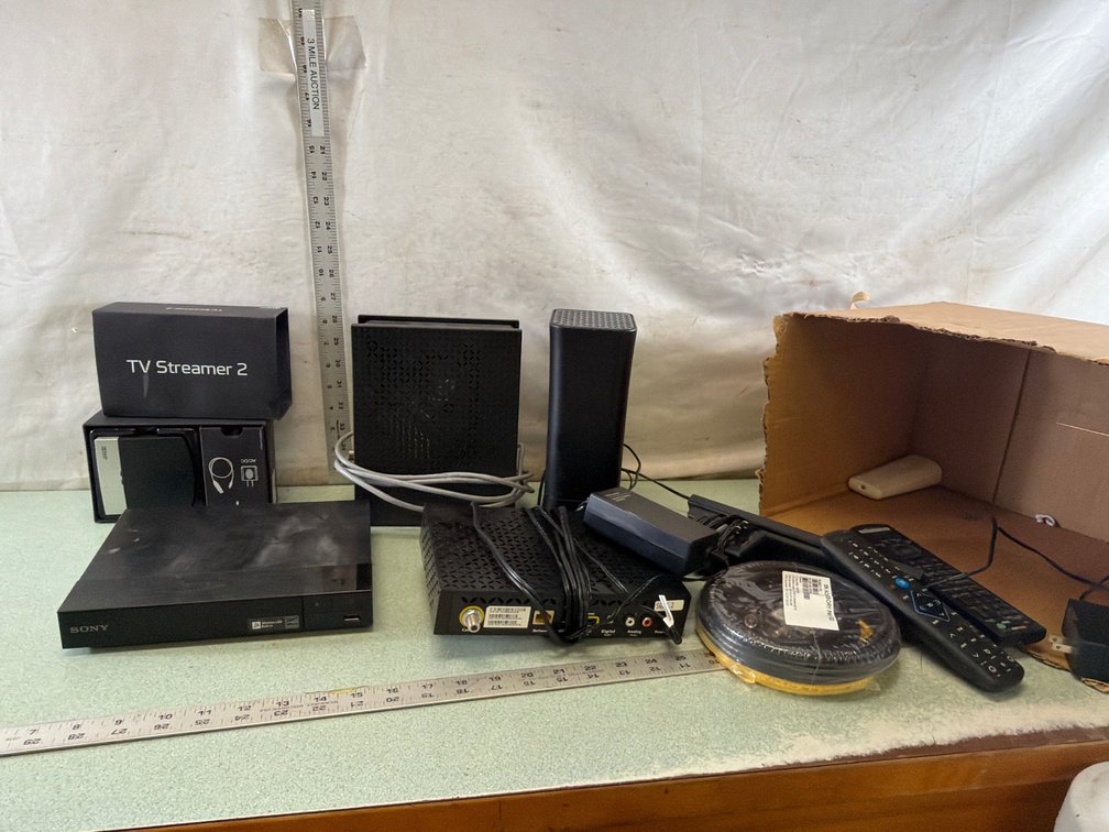 Media Player, Wi-Fi Router, and TV Streamer