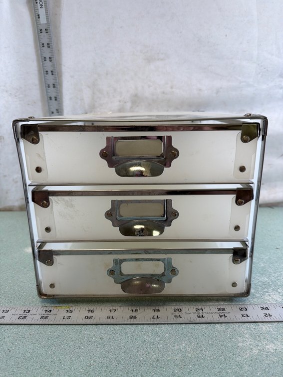 Desktop Three-Drawer Storage Organizer