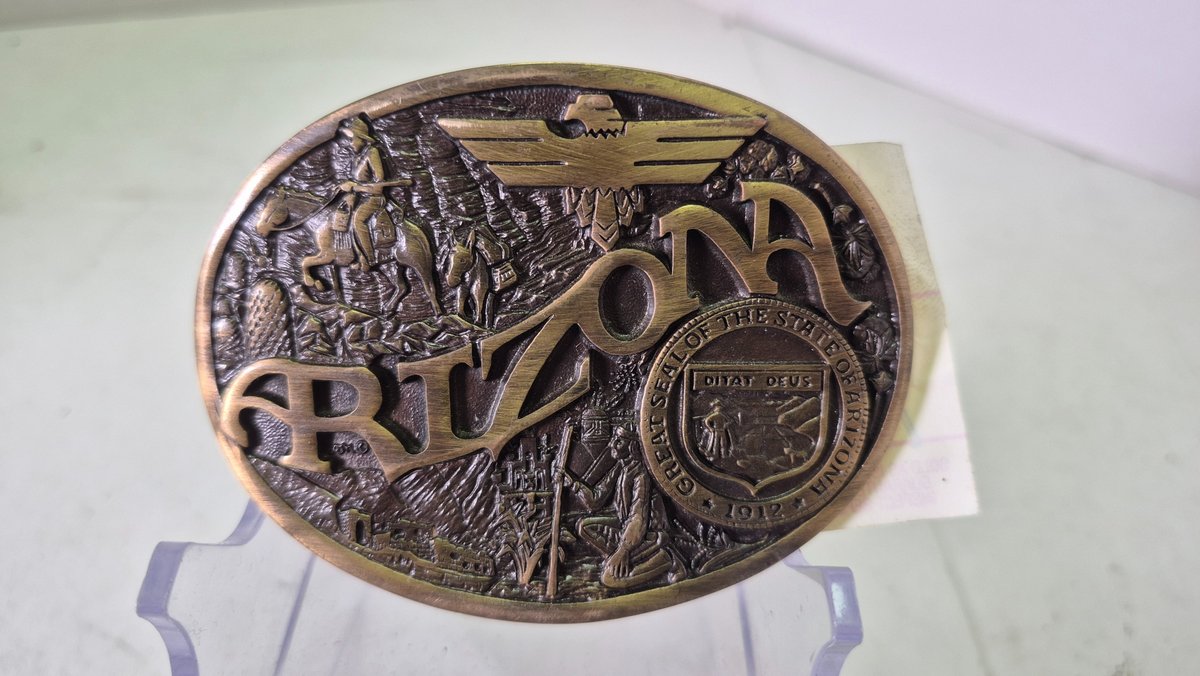 Montana Silversmiths Arizona Cast Metal Belt Buckle