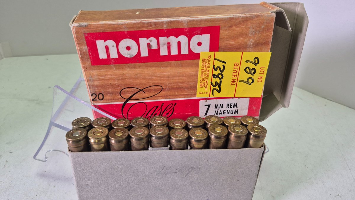 Norma 7mm Rem. Magnum Cartridge Case in Box