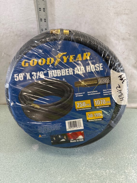Rubber Air Hose and Corrugated Tubing