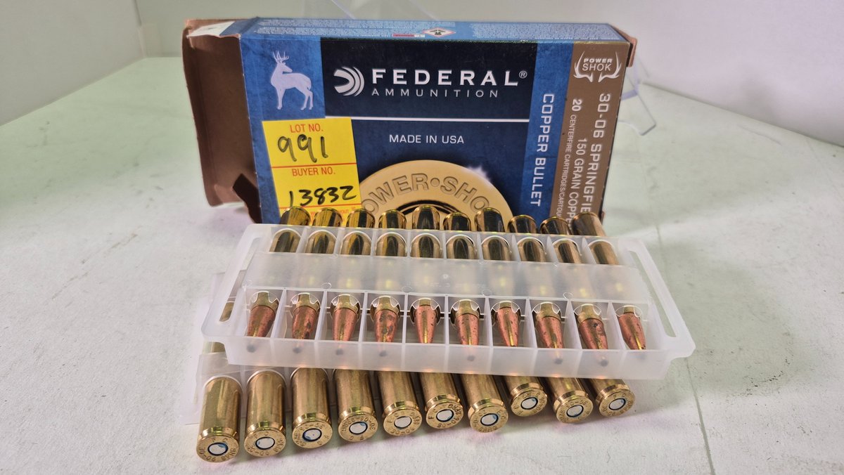 Federal Power-Shok .30-06 Springfield Ammunition