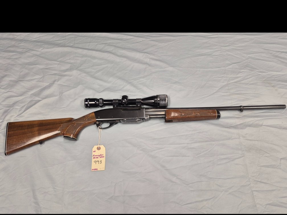 Remington .30-06 SPRG Pump-Action Rifle with Charles Daly Scope