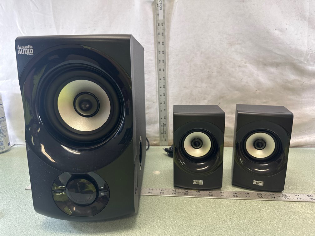 Acoustic Audio by Goldwood AA2171 2.1 Multimedia Speaker System