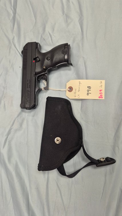 Hi-Point Firearms Model C9 9mm Luger Pistol with Holster