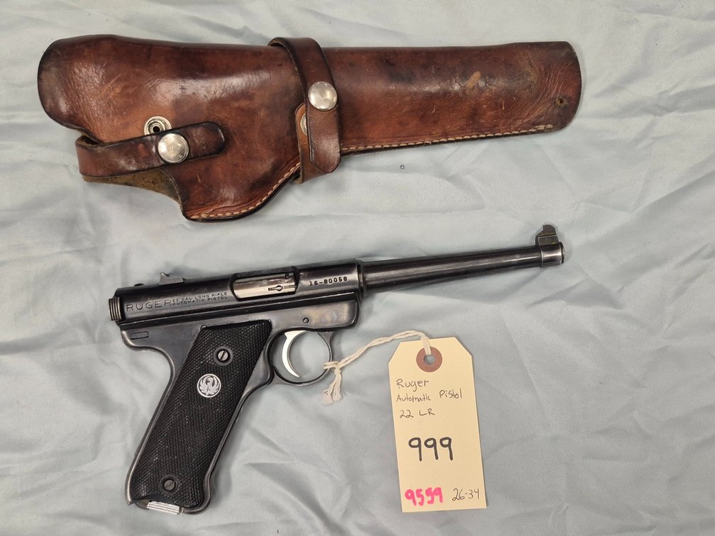 Ruger .22 Cal. Long Rifle Automatic Pistol