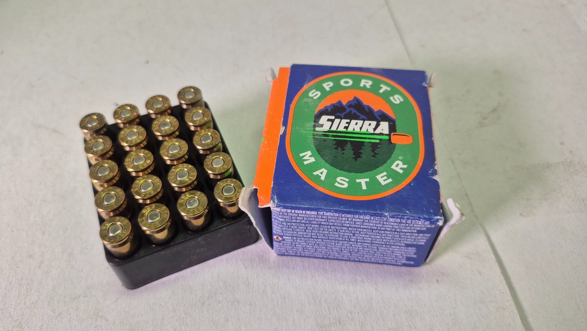 Sierra Sports Master 9mm Luger 115 Gr JHP Ammunition